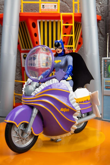 McFarlane Toys DC Retro Batman 66 Batgirl Cycle 6in Scale Vehicle