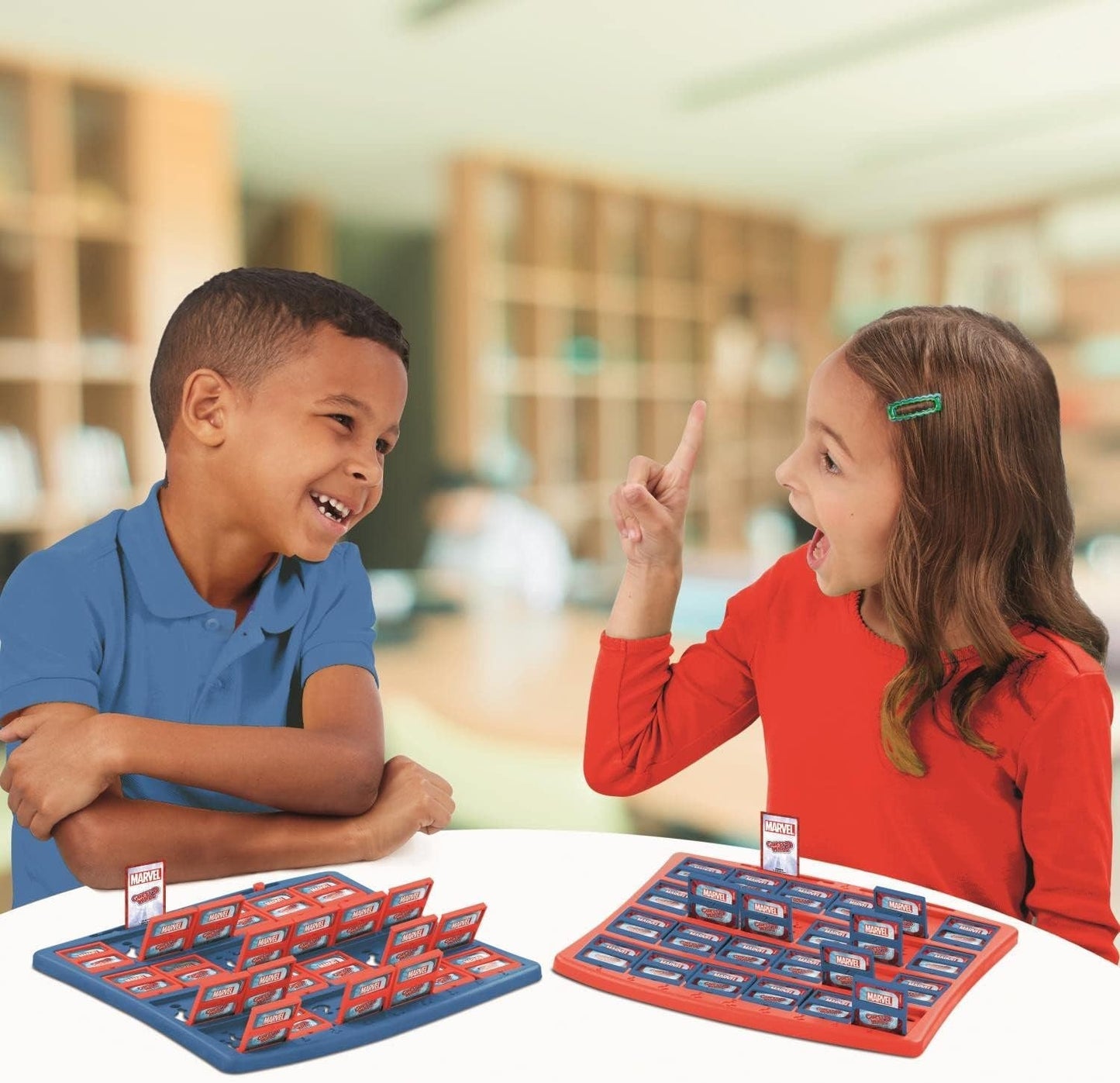 Marvel Guess Who? Board Game Avengers Spider-Man Heroes Guessing Game