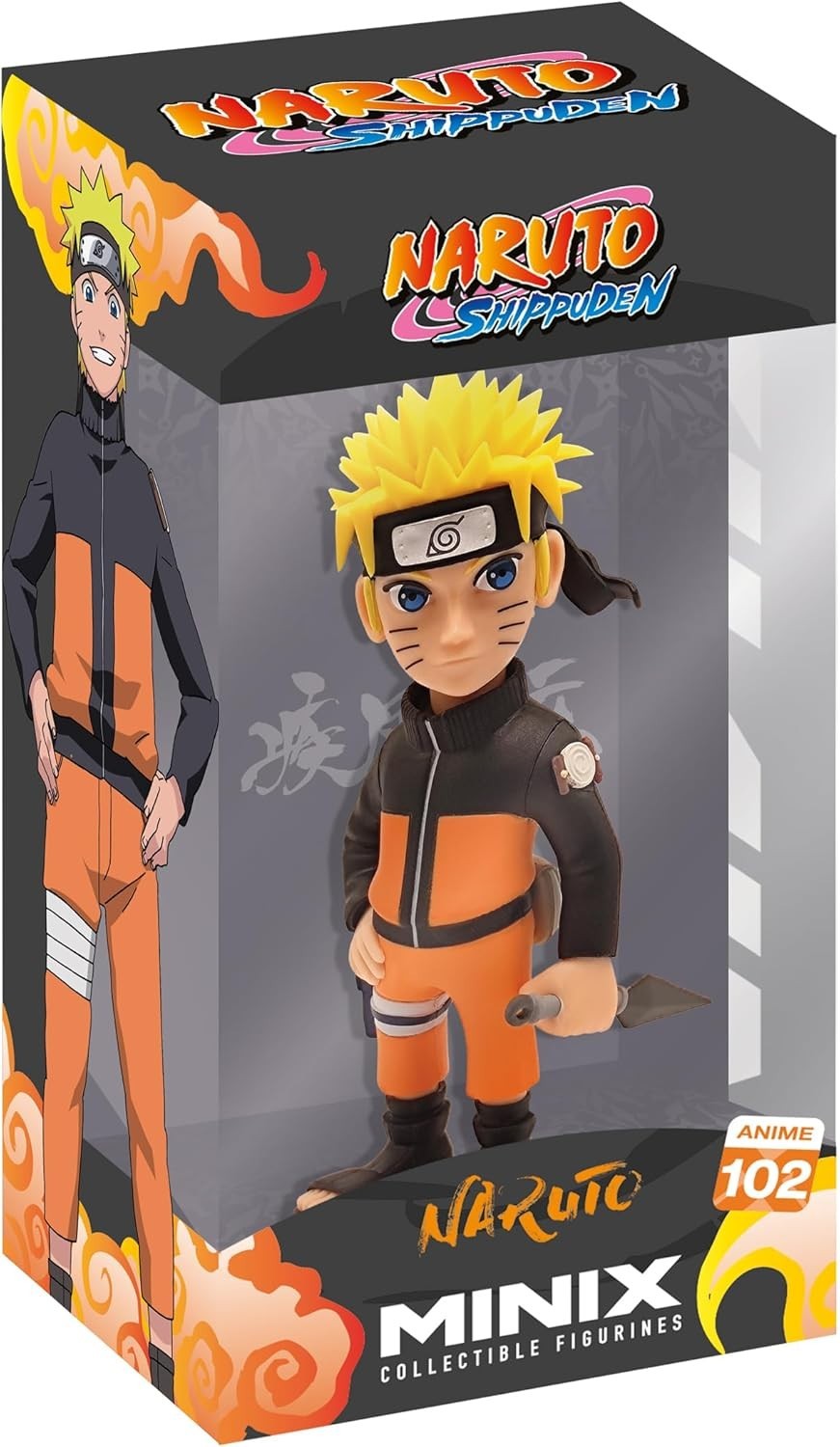 Naruto Shippuden Naruto Uzumaki #102 12cm Minix Figure Anime