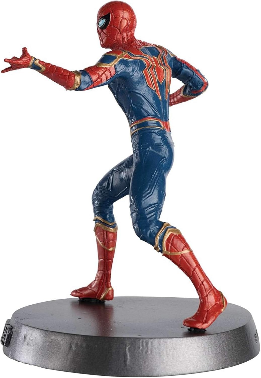 Eaglemoss Marvel Infinity War Iron Spider Heavyweights Metal Statue & Tin
