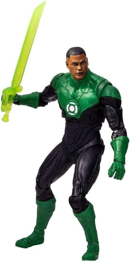 McFarlane Toys DC Multiverse Green Lantern John Stewart Figure (Box Damaged)