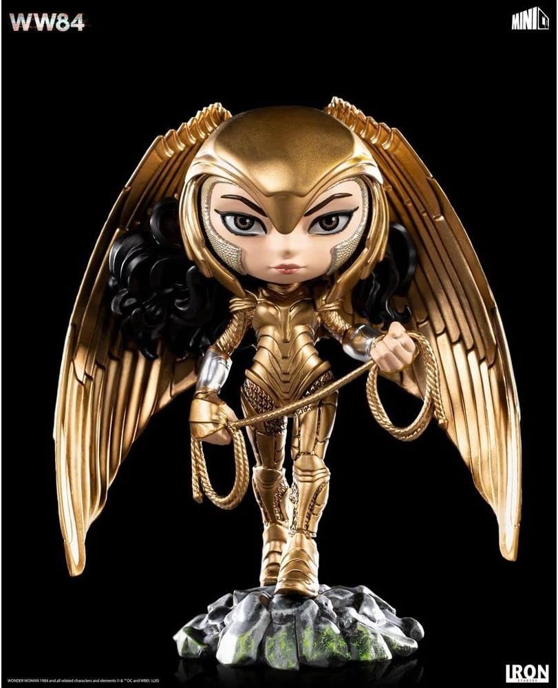 Iron Studios WW84 Wonder Woman Golden Armor Mini Co Figure