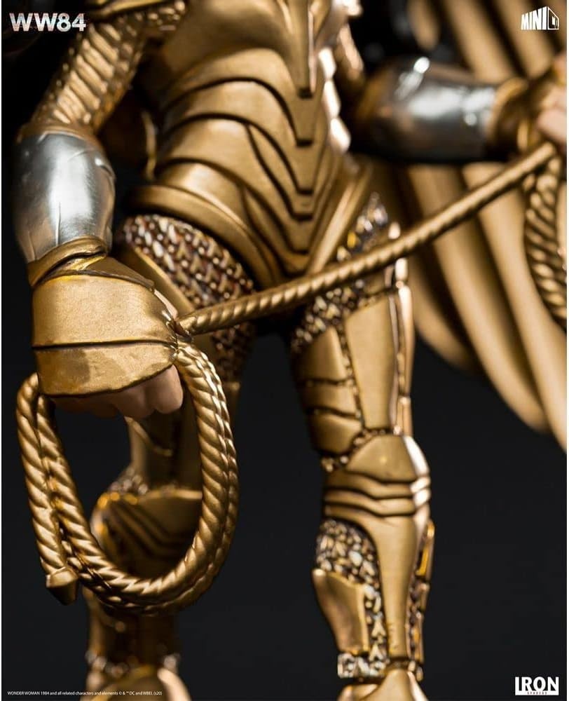 Iron Studios WW84 Wonder Woman Golden Armor Mini Co Figure