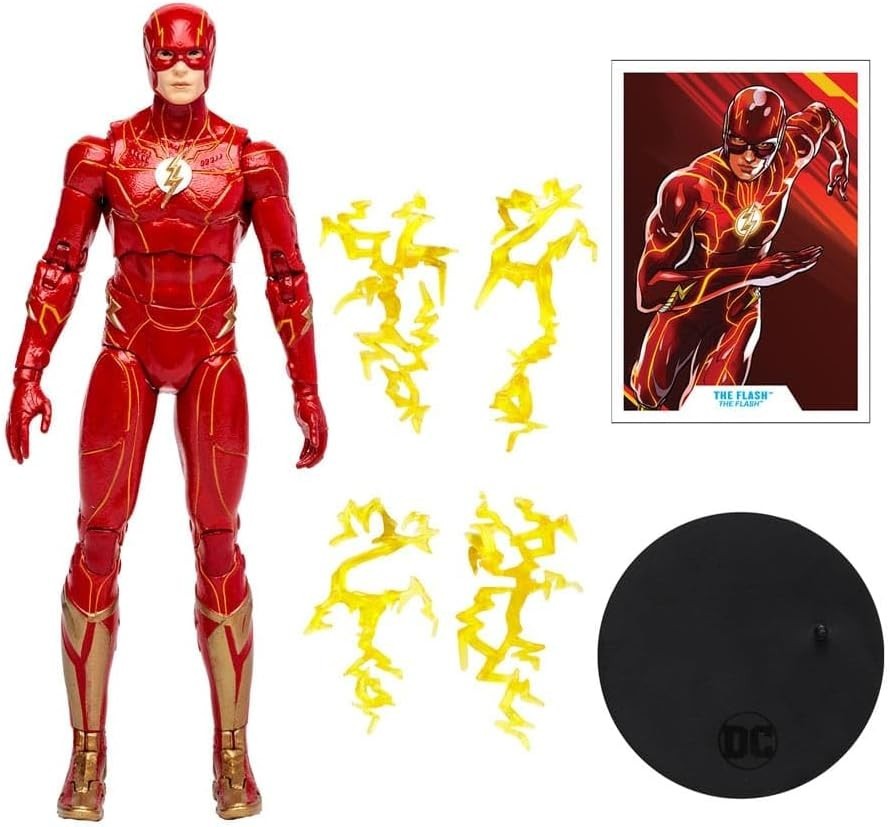 McFarlane Toys DC Multiverse The Flash Movie Barry Allen 7in Action Figure