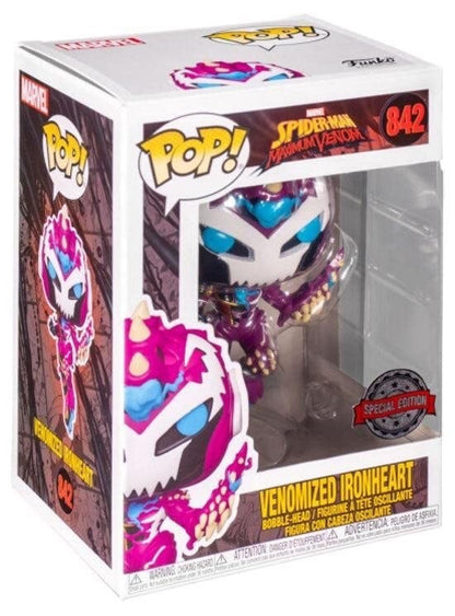 Funko Pop! Marvel Spider-Man Maximum Venom Venomized Ironheart #842 Special Edit