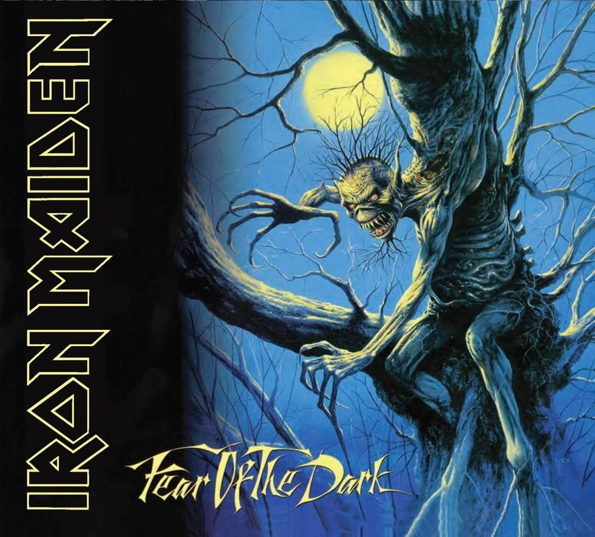Iron Maiden Fear Of The Dark Eddie Figure Patch CD Collector Set
