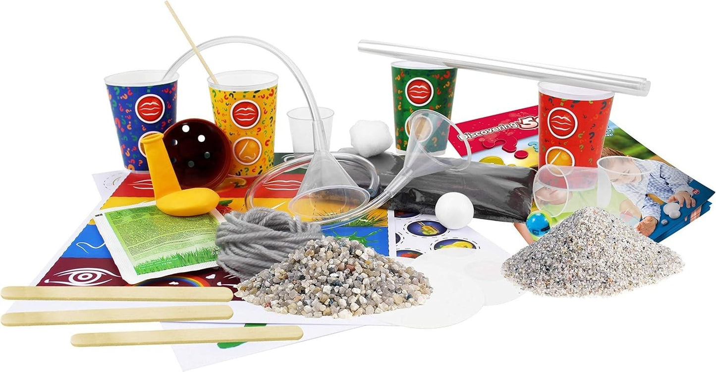 Science 4 You Discovering 5 Senses STEM - Science Kit Experiments Stem Kids Toy