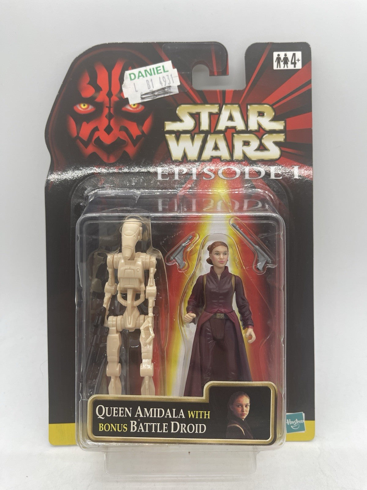 Star Wars Episode I Queen Amidala With Bonus Battle Droid 1999 Hasbro MOC