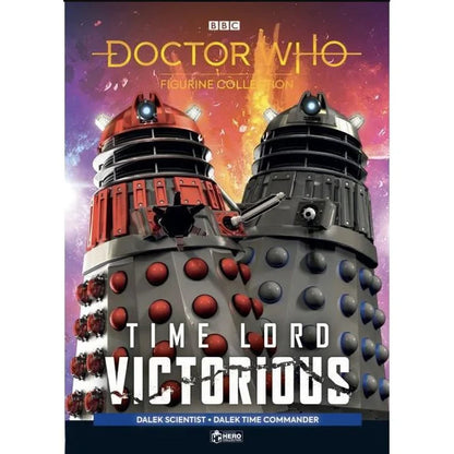 Eaglemoss Doctor Who Time Lord Victorious Dalek Commander & Scientist Box Set