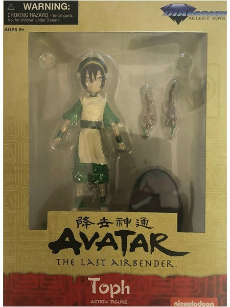 Avatar The Last Airbender Toph Action Figure - Diamond Select Toys