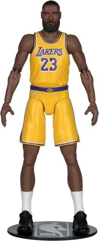 McFarlane Toys NBA LeBron James LA Lakers 6 inch Articulated Action Figure