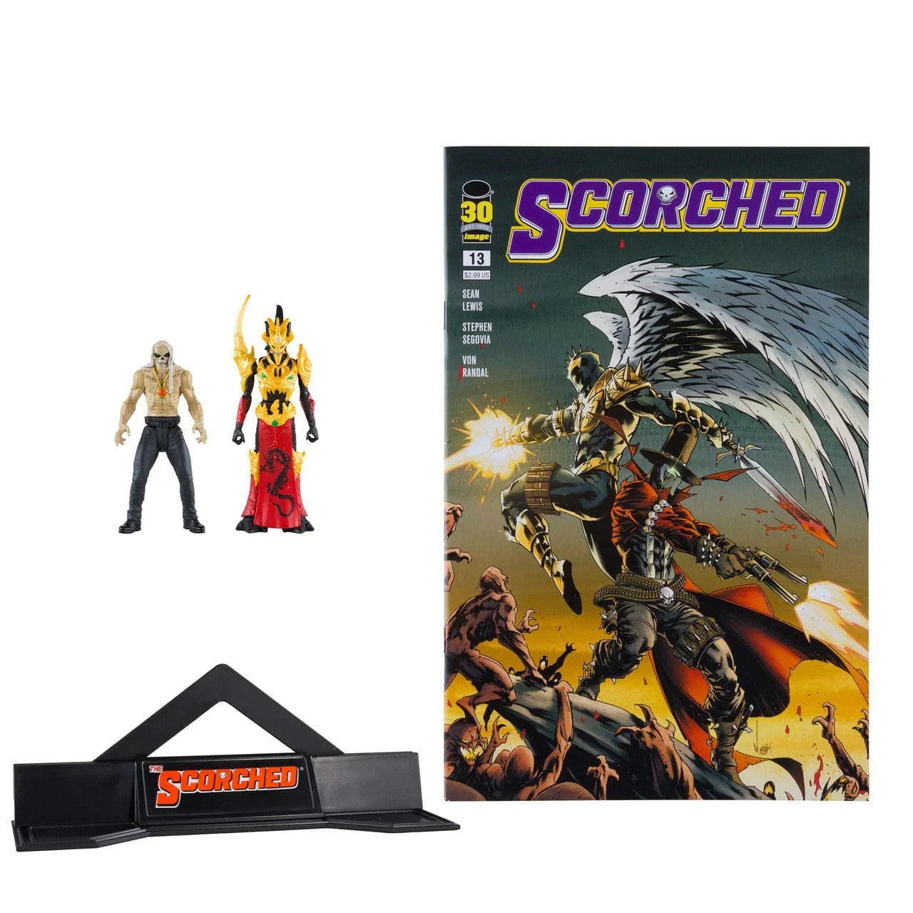 McFarlane Toys Spawn Page Punchers Scorched Freak & Mandarin Spawn 2-Pack
