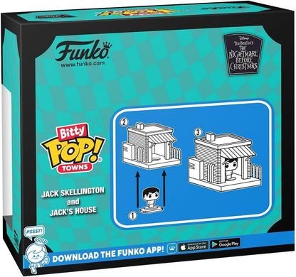 Funko Bitty Pop! Towns Jack Skellington Jacks House Disney TNBC
