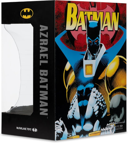 McFarlane Toys DC Direct Azrael Batman Cowl Knightfall 1:3 Red Platinium Chase