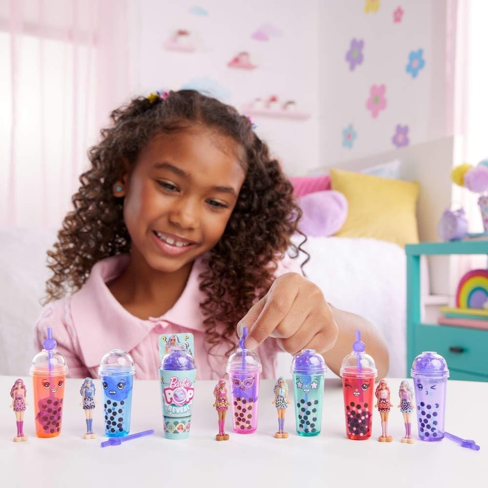 Mattel Barbie Mini BarbieLand Pop Reveal 5 Pack 1.5in Dolls