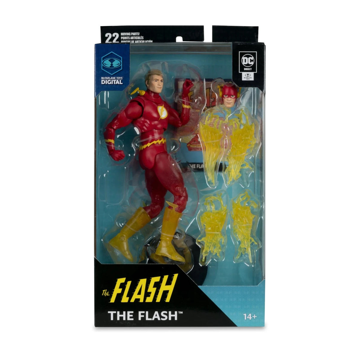 McFarlane Toys DC Digital The Flash Speed Force Platinum Edition 7in Figure