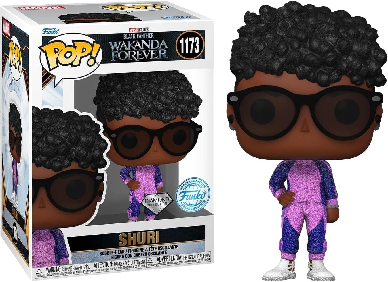 Funko POP! Marvel Black Panther Wakanda Forever Shuri #1173 Special Edition