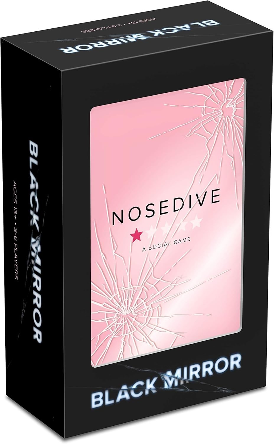 Black Mirror Nosedive Board Game Social Strategy Game Ages 13+