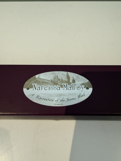 The Noble Collection Harry Potter Narcissa Malfoy Wand Replica in Box