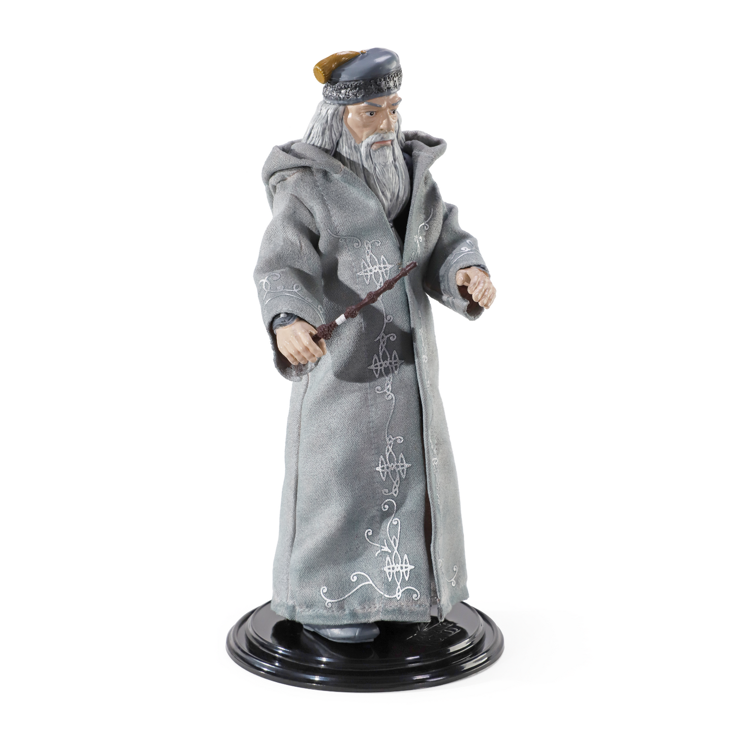Noble Collection Harry Potter Albus Dumbledore Bendyfigs Figure With Stand