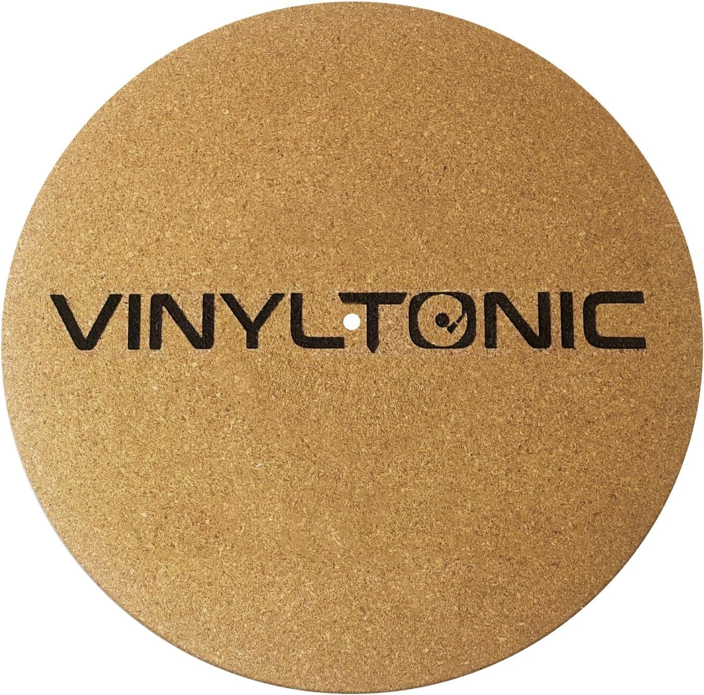 VinylTonic Cork Record Slipmat 12" Turntable Vinyl LP DJ Platter Mat VT15C