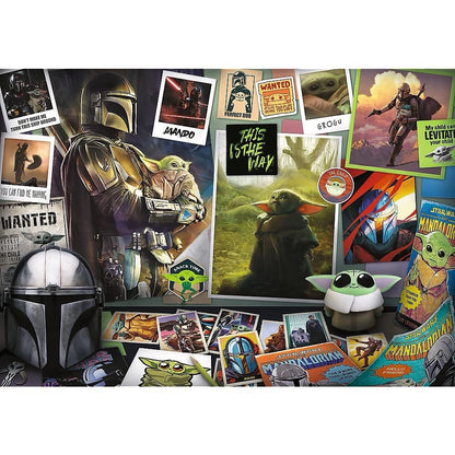 Star Wars The Mandalorian 1000 Piece Jigsaw Puzzle - New & Sealed (Damaged Box)