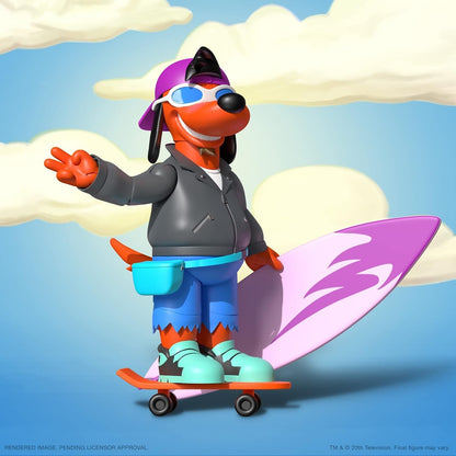 Super7 The Simpsons Ultimates Poochie 7in Action Figure Wave 1