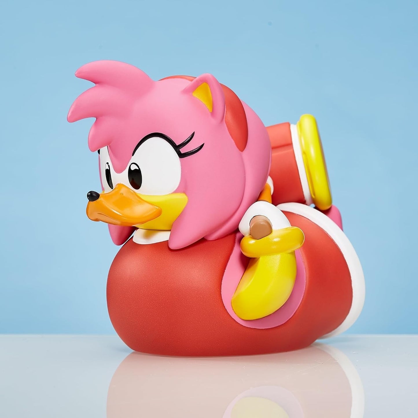 TUBBZ Sonic the Hedgehog Amy Rose Boxed Collectible Duck Figure