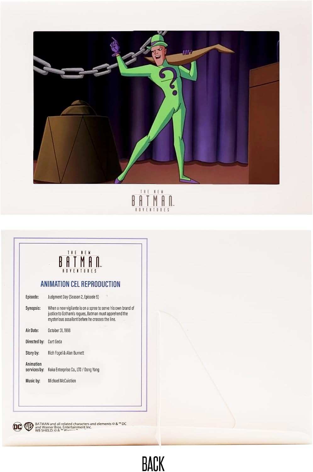 McFarlane Toys DC Direct The New Batman Adventures The Riddler 6in Action Figure