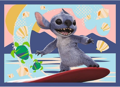 Trefl Disney Lilo & Stitch Live Action 4 in 1 Puzzle 35 48 54 70 Pieces