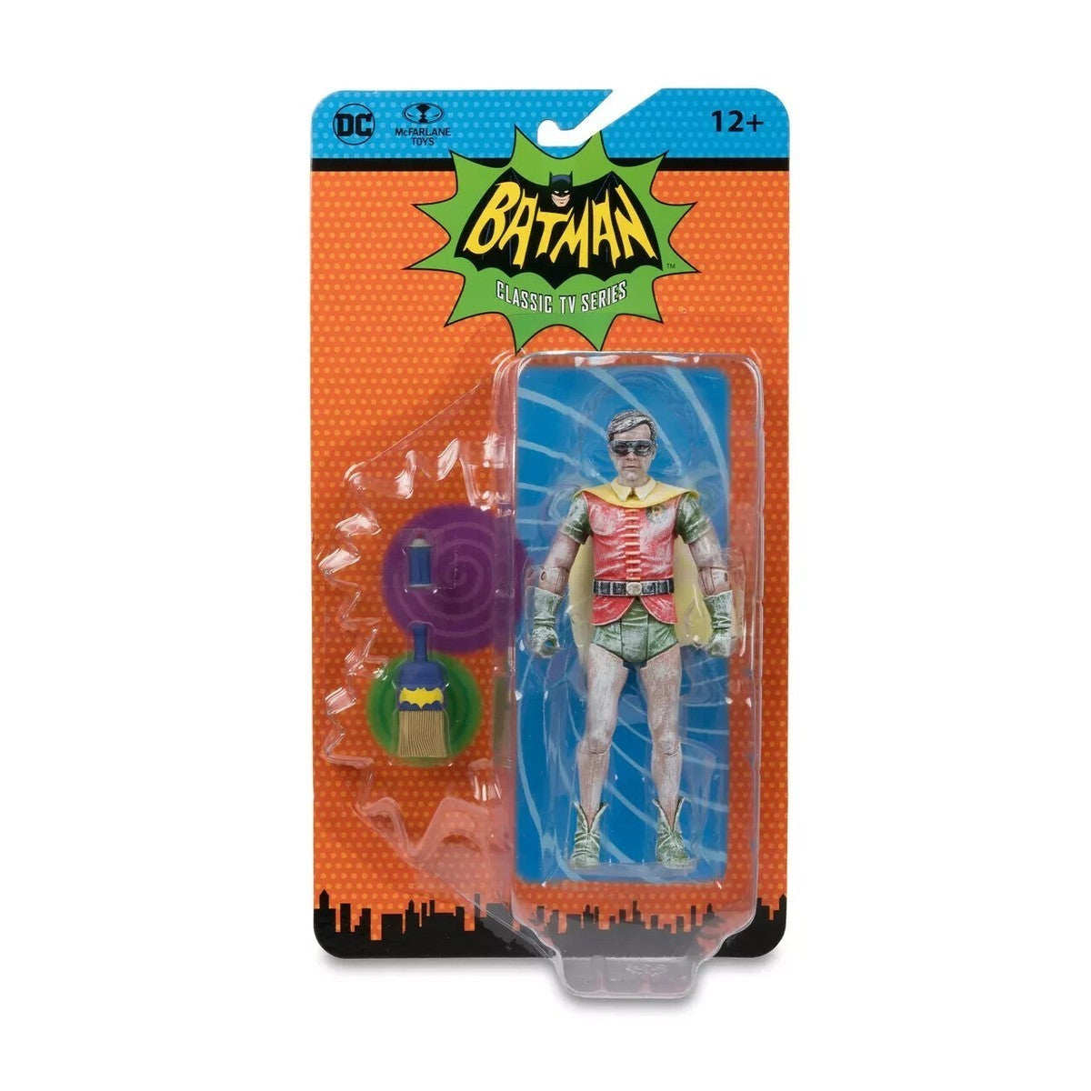 McFarlane Toys DC Retro Batman 66 Wax Robin 6in Action Figure