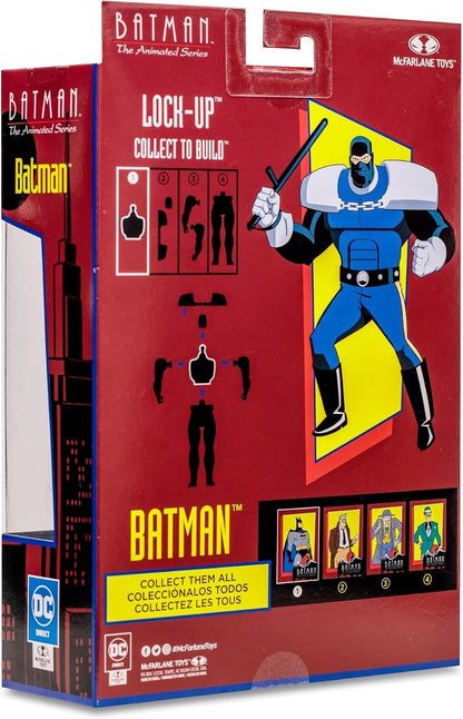McFarlane Toys DC The Animated Series Batman Blind as a Bat 6in Lock-Up BAF