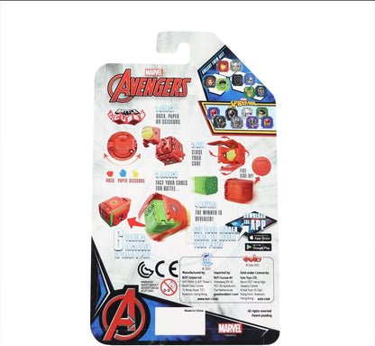 Marvel Avengers Battle Cubes Thanos & Loki Battle Set – 6 Tokens Included