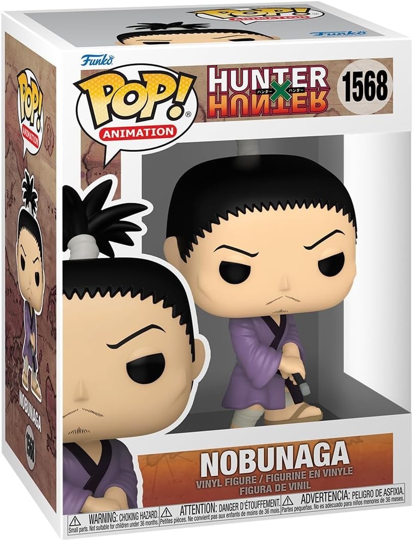 Funko POP! Animation Hunter x Hunter Nobunaga #1568 Vinyl Figure