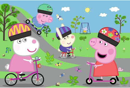 Trefl Peppa Pig Maxi 24 Piece Jigsaw Puzzle Scooter Adventure Kids Puzzle