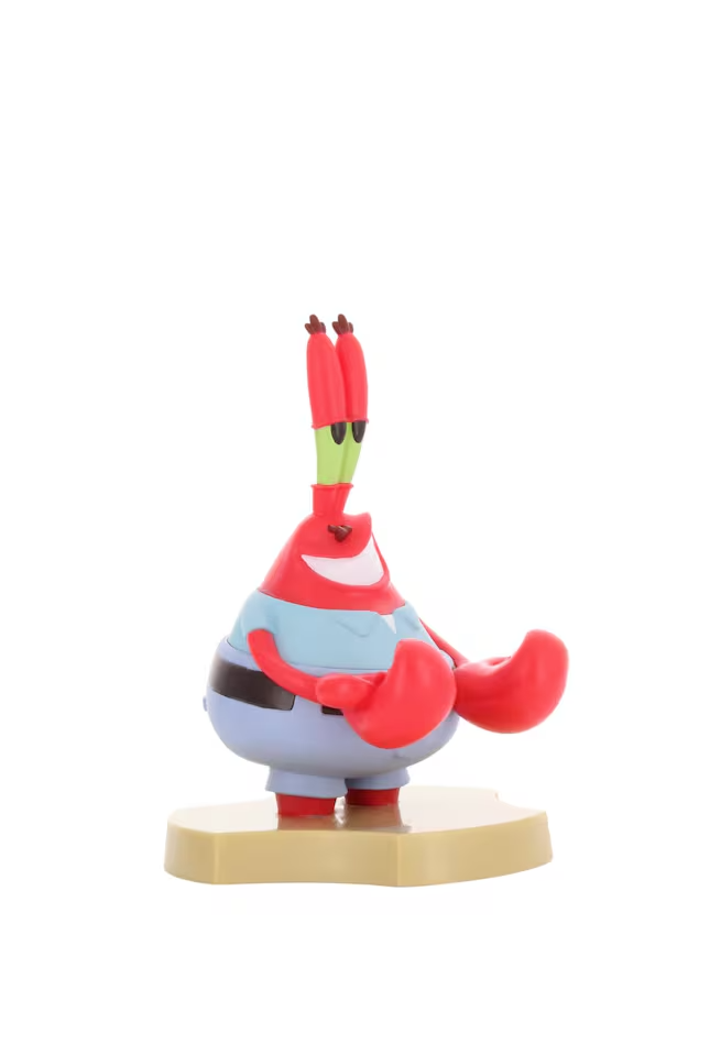 Cable Guys Holdems Mr Krabs Mini Phone Stand Figure