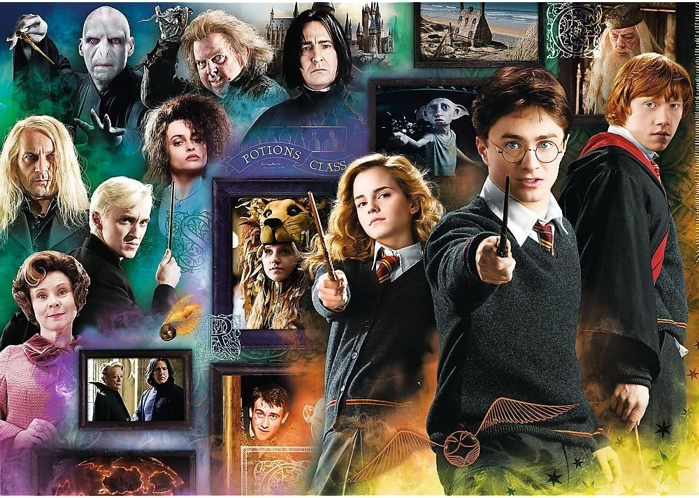 Trefl Harry Potter Wizarding World 1000 Piece Jigsaw Puzzle Hogwarts