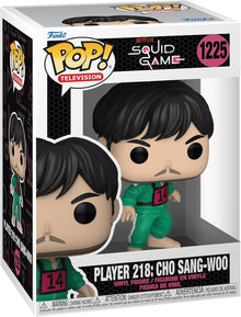 Funko POP! Television Squid Game Player 218 Cho Sang-Woo #1225 Vinyl Figure