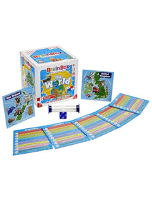BrainBox The World Card Game – 10 Minute Educational Family Quiz