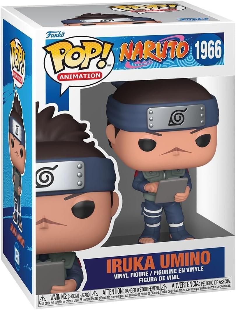 Funko Pop Animation Naruto Iruka Umino #1966 Vinyl Figure