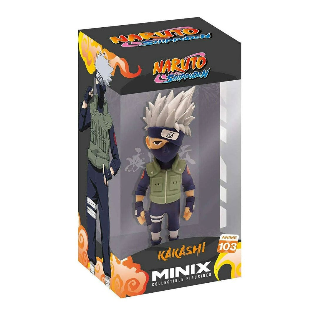 Naruto Shippuden Kakashi Hatake #103 12cm Minix Figure Anime