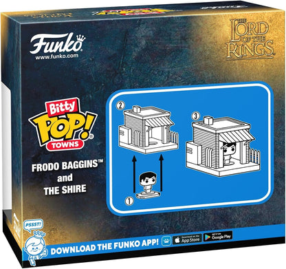 Funko Bitty Pop! Towns Lord of the Rings Frodo Baggins & The Shire