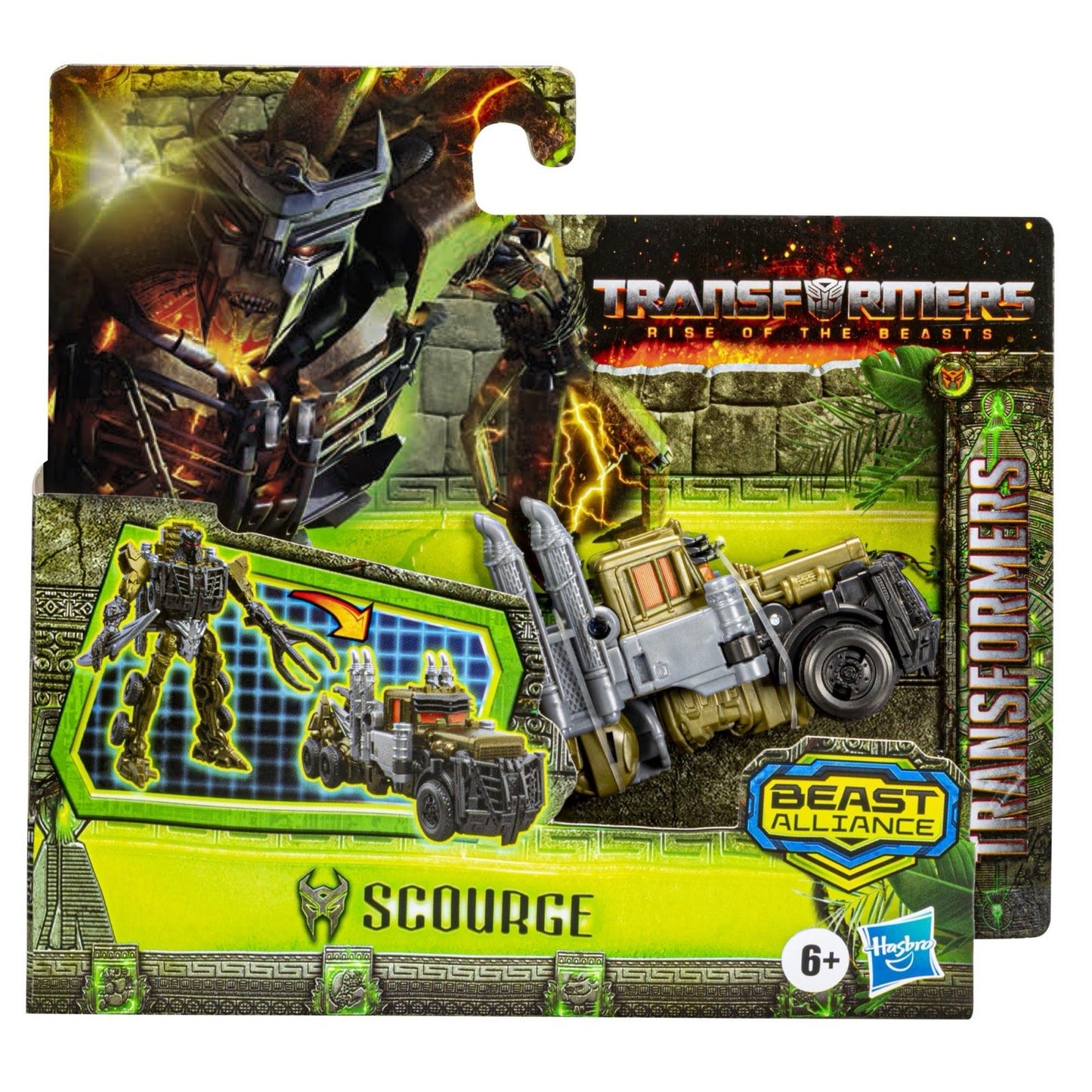 Hasbro Transformers Rise of the Beasts Beast Alliance Scourge Figure