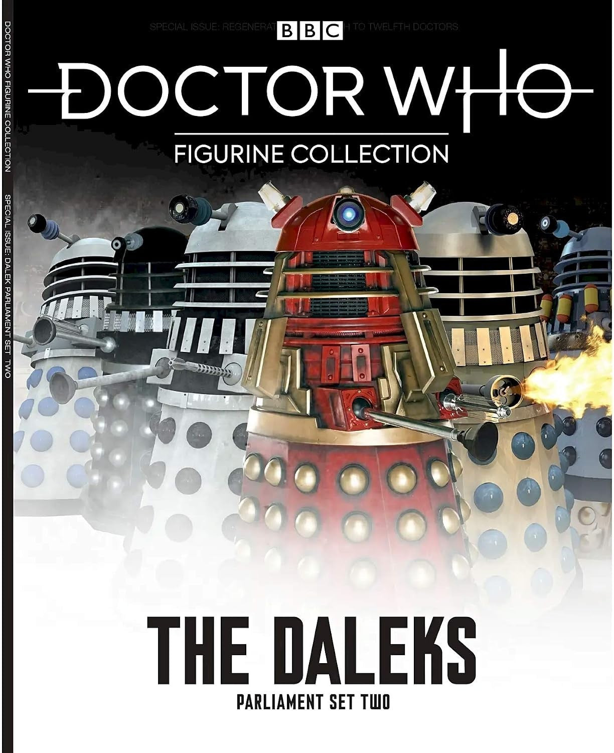Eaglemoss Doctor Who The Daleks Parliament Set Two 10 Figurines & Magazine