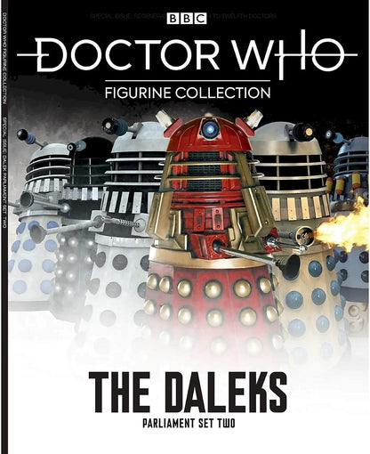 Eaglemoss Doctor Who The Daleks Parliament Set Two 10 Figurines & Magazine