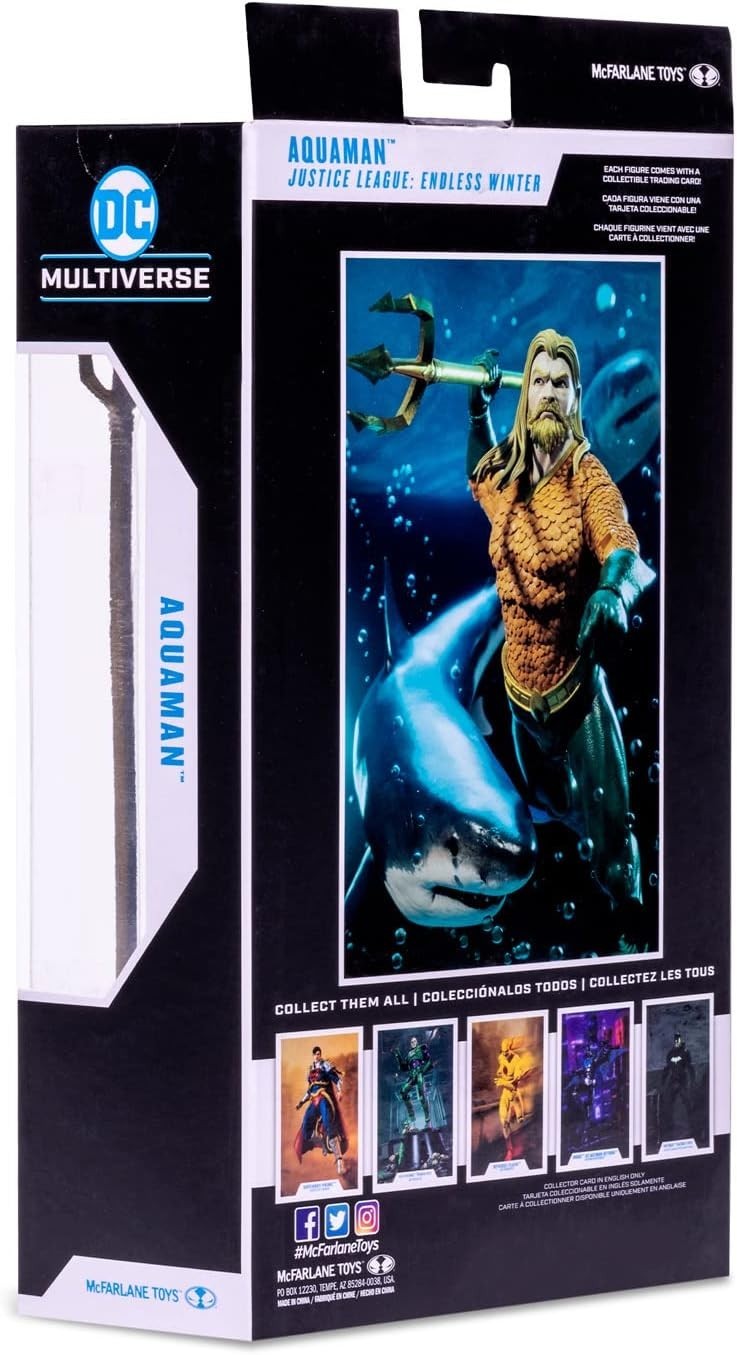 McFarlane Toys DC Multiverse Aquaman Justice League 7" Action Figure