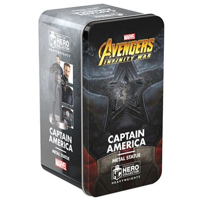 Eaglemoss Marvel Heavyweights Avengers Infinity War Captain America Metal Statue