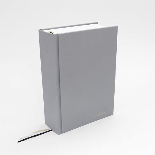 Suck UK Our Life Story 100 Year Memory Journal Scrapbook Gift Hardcover in Grey
