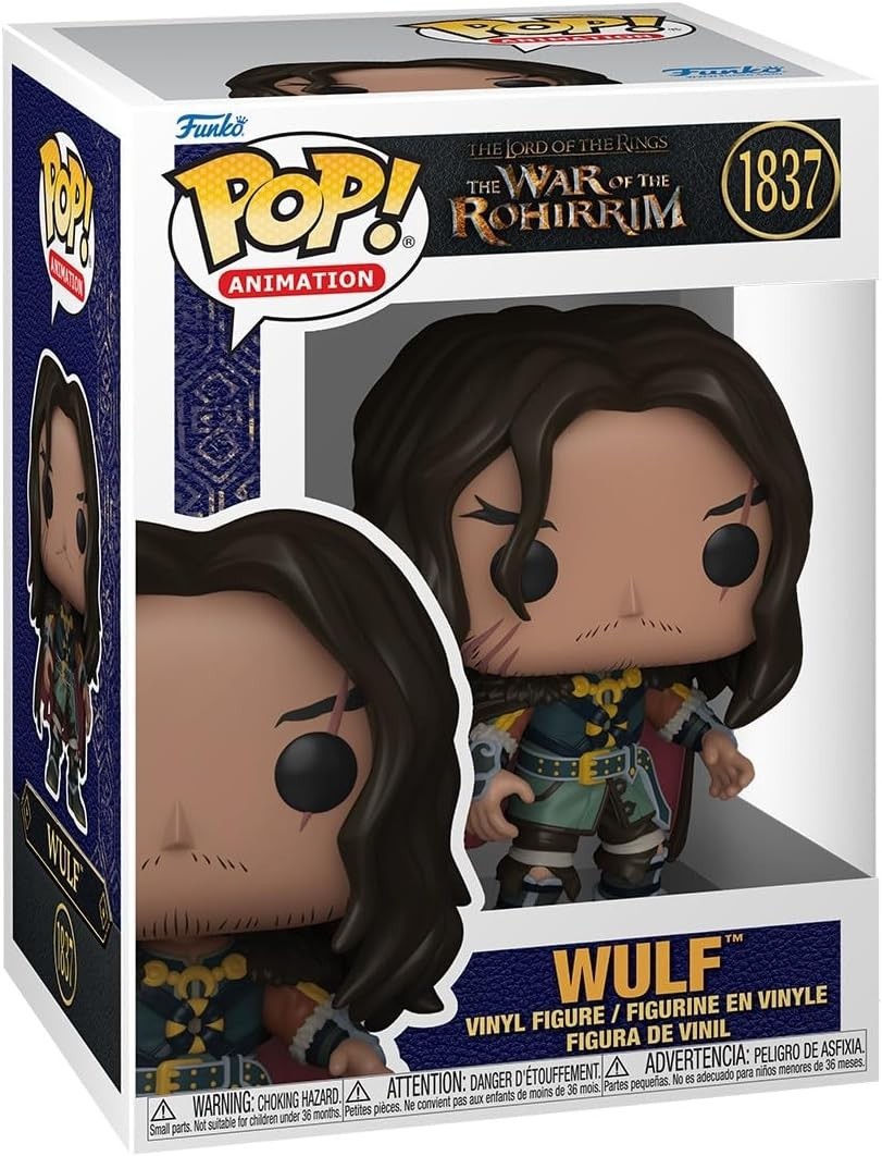 Funko Pop Animation LOTR War of the Rohirrim Wulf #1837 Vinyl Figure