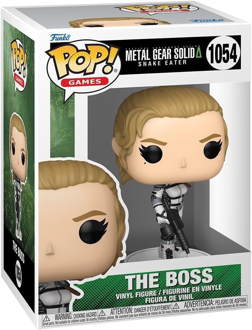 Funko Pop! Games Metal Gear Solid Delta Snake Eater The Boss #1054 Vinyl Figure